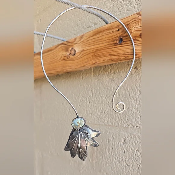 Artisan ART IN MOTION heavy high-grade 7 dwarfs variscite 925 sterling silver - Picture 6 of 17